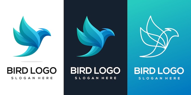 Collection De Logo D'oiseau