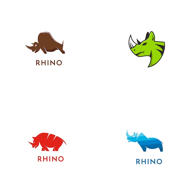 Collection De Logo Rhino