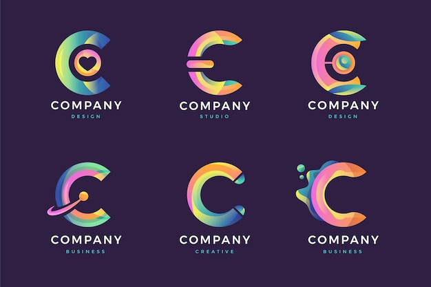 Collection de logo C