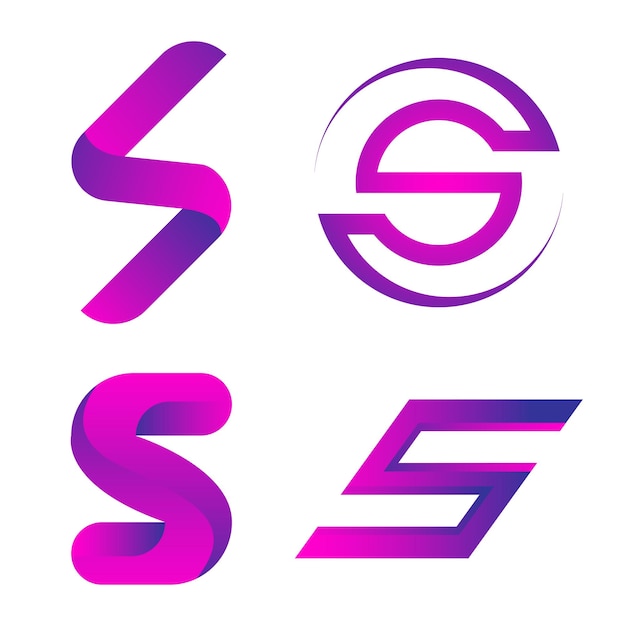 Collection de logos lettre S