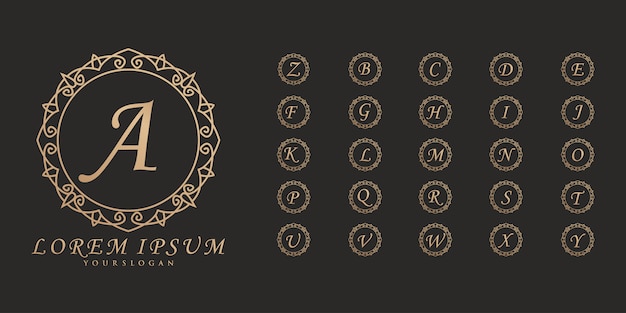 Collection De Logos De Monogramme De Mariage