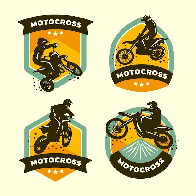 Collection De Logos De Motocross