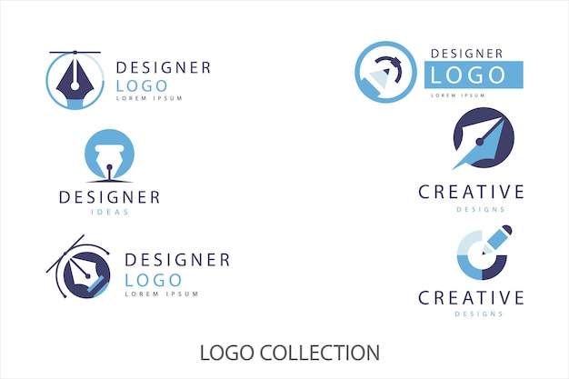 collection de logos