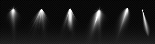 Collection de lumière transparente de projecteur pour l'éclairage de scène des podiums et des scènes
