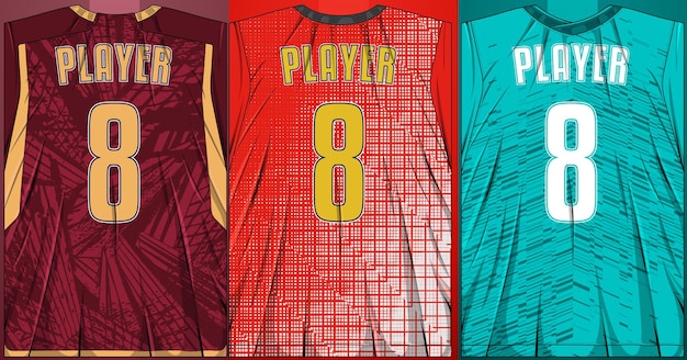 Collection De Maillots De Sport - Kit De Football Pour Sublimation