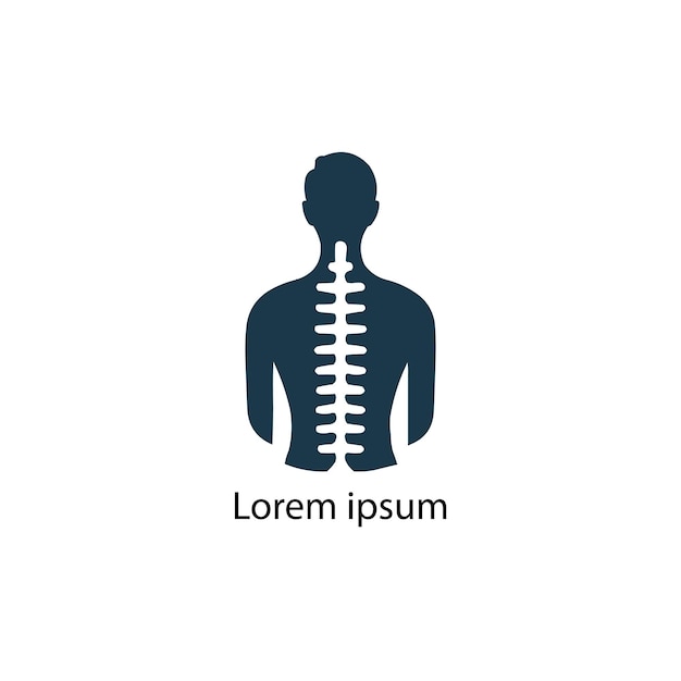 Collection de modèles de conception de logo chiropratique et de physiothérapie