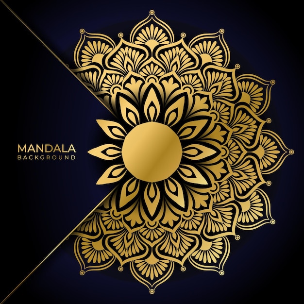 Vecteur collection de modèles de modèles de conception de mandala de luxe