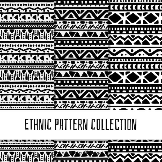 Collection De Motifs Ethniques