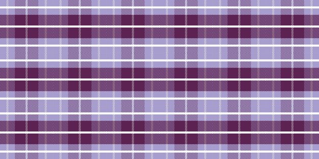 Vecteur collection de motifs sans couture en tissu tartan