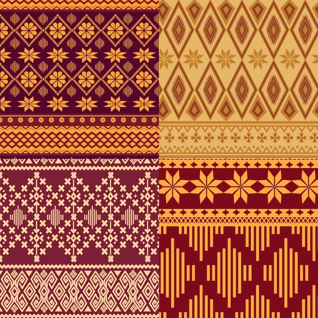 Collection De Motifs Songket