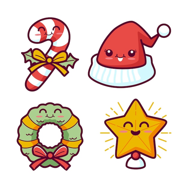 Collection De Noël Kawaii