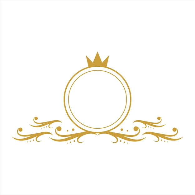 collection d'ornements complexes de courbe de mariage