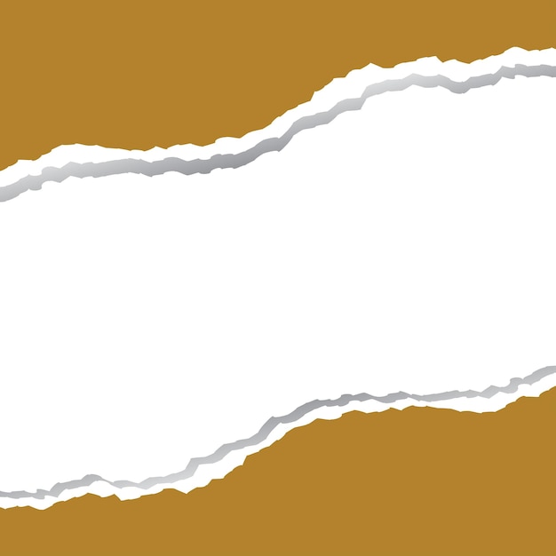 collection de papier déchiré vectoriel avec concept de bande