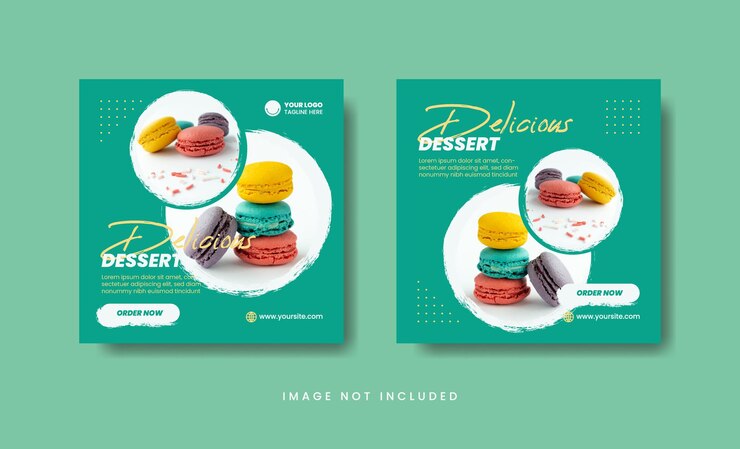 Collection de post Instagram culinaire