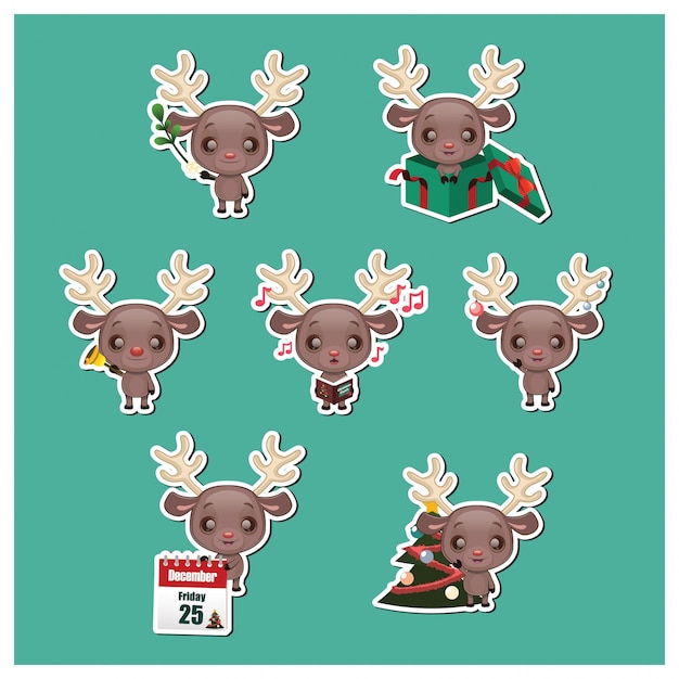 Collection Reindeers Noël