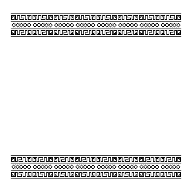 Collection de résumés de design d'ornement du Kenya