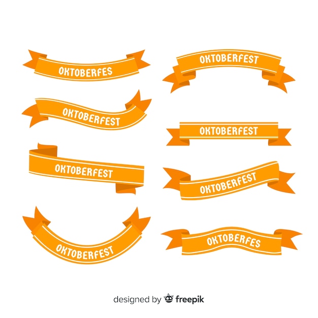 Collection De Rubans Oktoberfest Design Plat