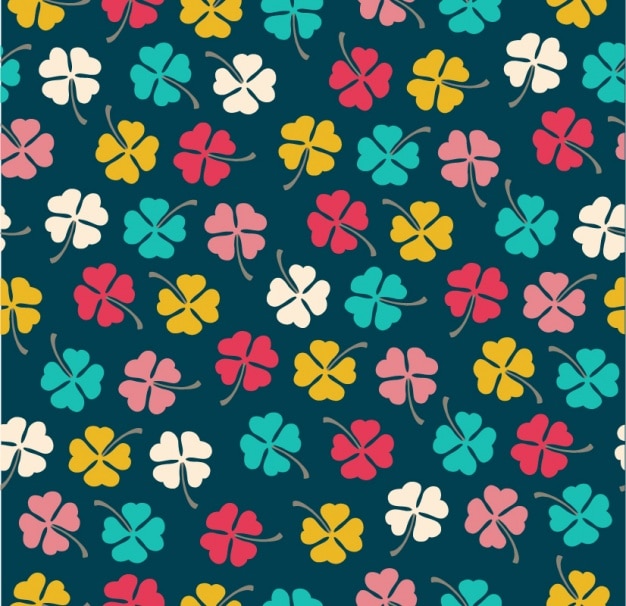 Coloré Shamrocks Design Pattern