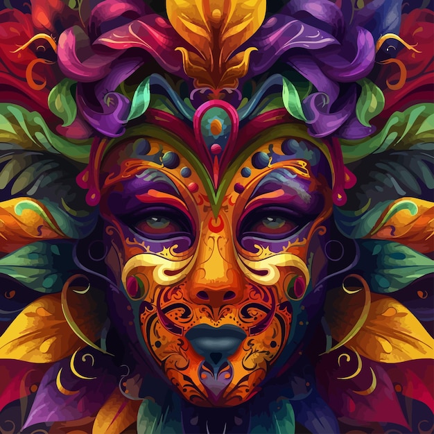 Colorful_carnival_mask_close_uptraditionnel