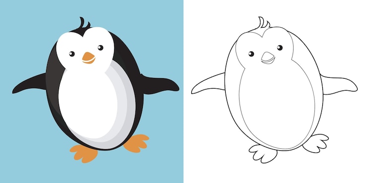 Coloriage d'animaux Feuille de travail sur les animaux marins à colorier Activité de coloriage pour les enfants