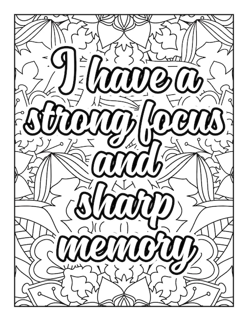 Coloriage De Citations De Motivation Coloriage De Citations Inspirantes Coloriage Pour Adultes