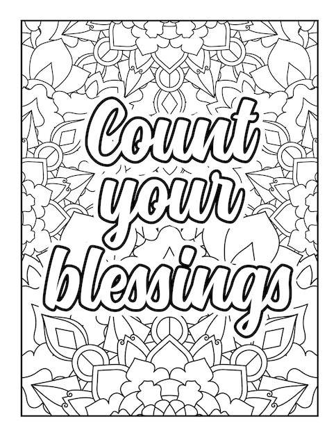 Coloriage De Citations De Motivation Coloriage De Citations Inspirantes Coloriage Pour Adultes