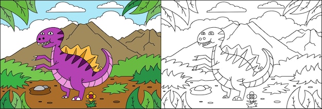 Coloriage Dinosaures Pour Les Enfants