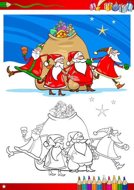 Coloriage Du Père Noël