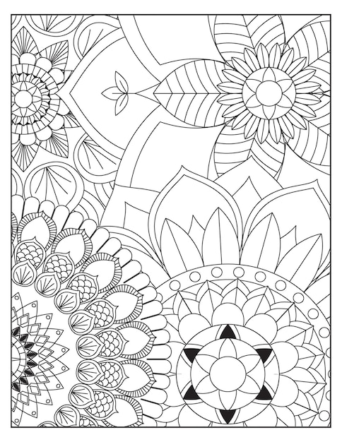 Coloriage Fleurs Intérieurs Kdp