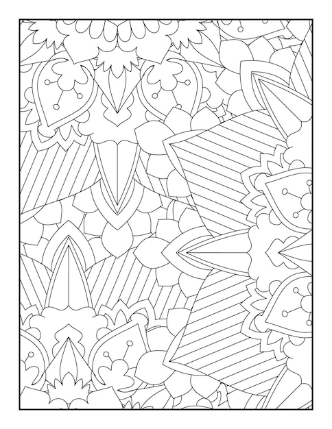 Coloriage Floral Livre De Coloriage Floral Livre De Coloriage Floral Pour Adultes Coloriages Livres