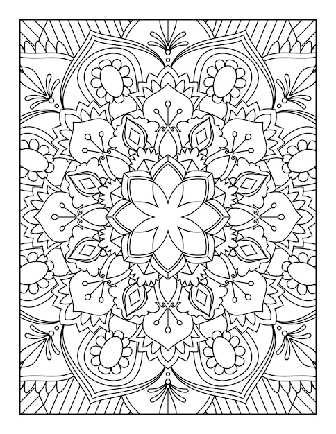 Coloriage Mandala. Coloriage. Mandala