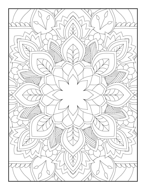 Coloriage Mandala. Coloriage