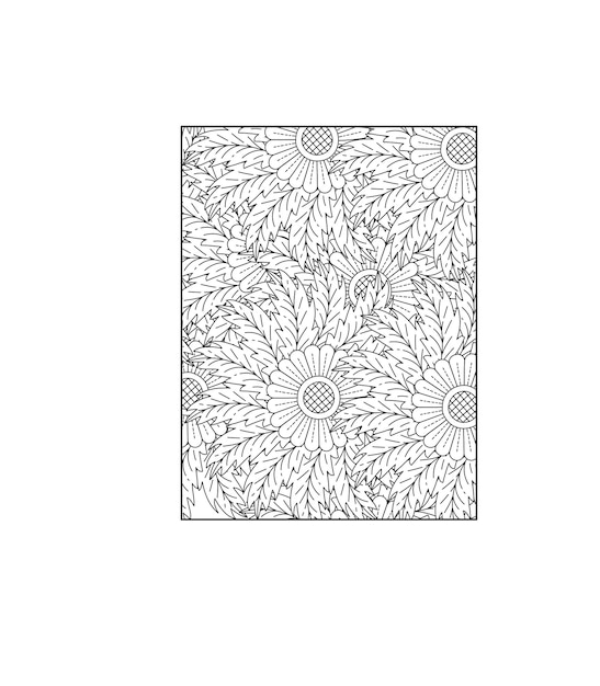 Coloriage Mandala Floral