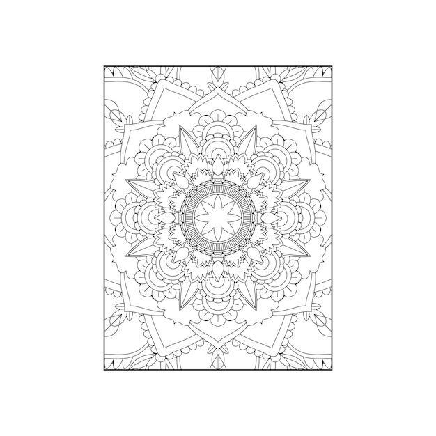 Coloriage Mandala Floral