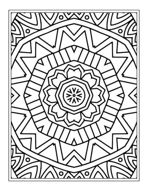 Coloriage Mandala Pour Adulte