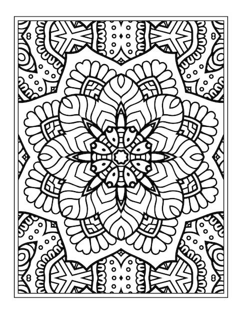 Coloriage Mandala Pour Adulte