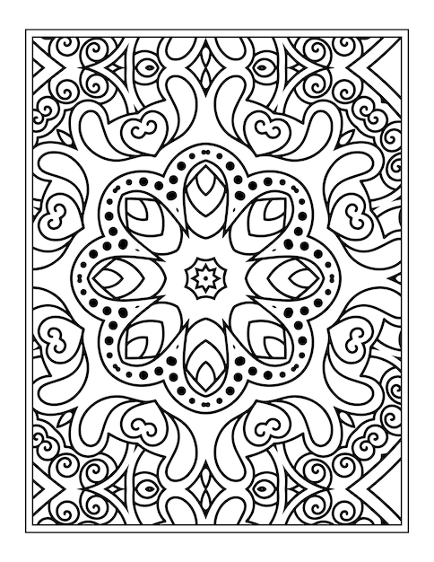 Coloriage Mandala Pour Intérieur Kdp