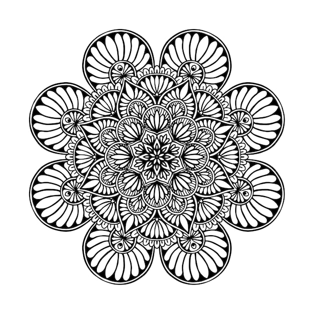 Coloriage mandala, thérapie orientale