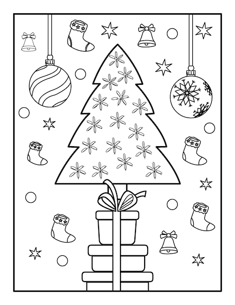 Coloriage De Noël Pour Les Enfants