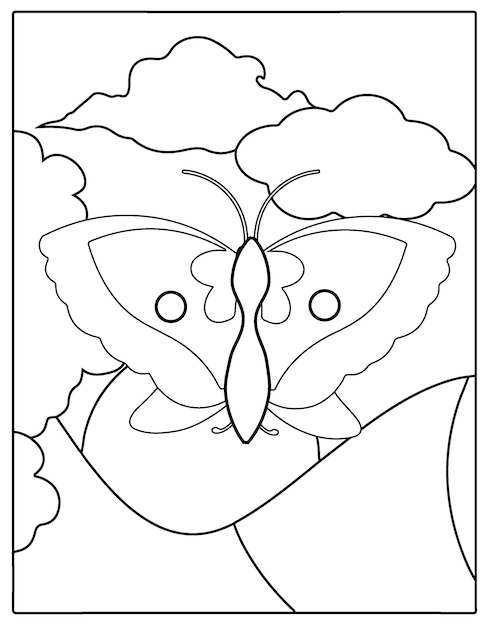 Coloriage de papillonsColoriage de printemps