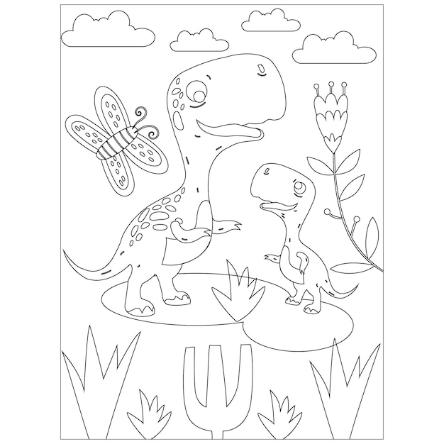 Coloriages D'animaux Mignons Pour La Fête Des Mères Pour Les Enfants