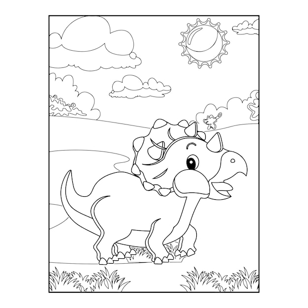 Coloriages De Dinosaures