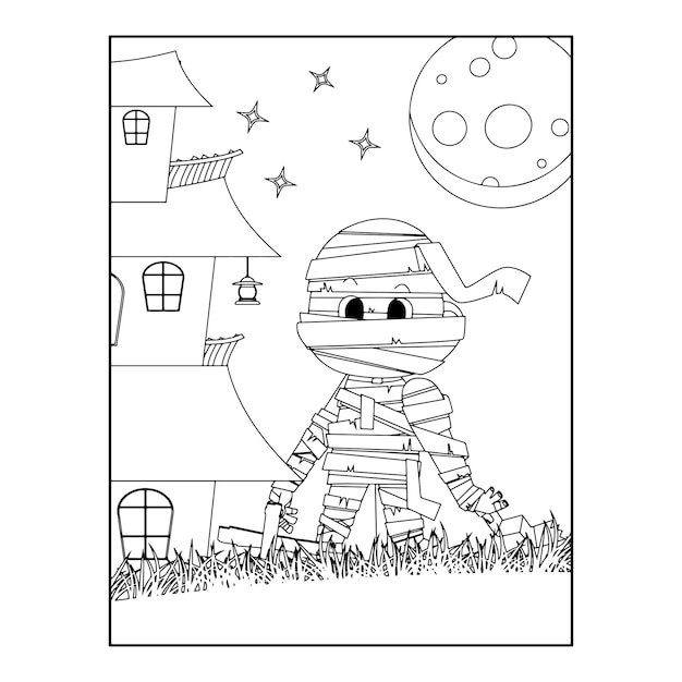 Coloriages D'halloween Pour Les Enfants