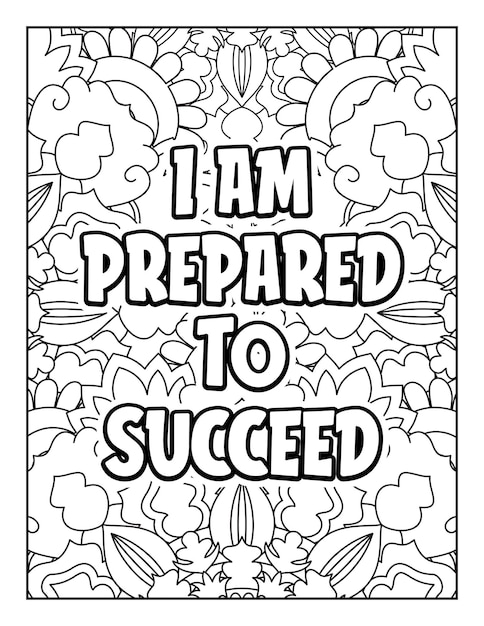 Coloriages Inspirants De Motivation Coloriages De Citations De Motivation Citations Inspirantes