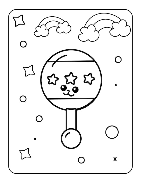 Coloriages Kawaii Coloriages Pour Enfants Coloriages Kawaii Pour Enfants Dessins Au Trait Kawaii