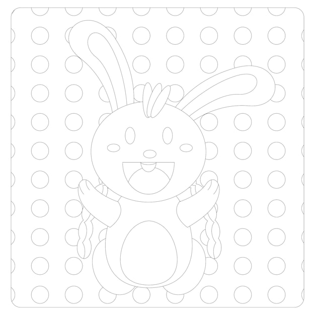 Coloriages de Pâques pour les enfants