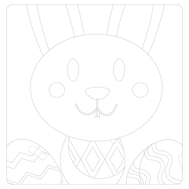 Coloriages de Pâques pour les enfants