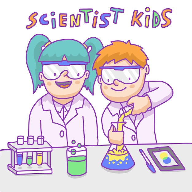 Coloured Scientifique Enfants