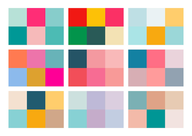 combinaisons de couleurs pastel gamme de couleurs pour les logos