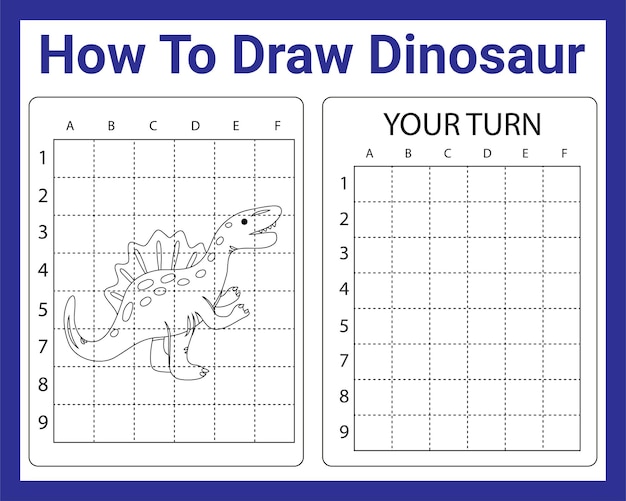 Comment Dessiner Un Dinosaure Pour Les Enfants